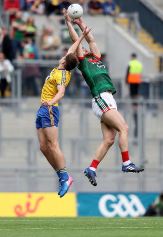 Aidan O'Shea with Enda Smith