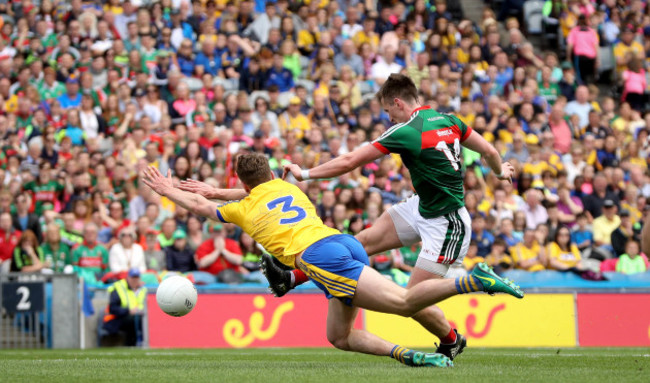 Cillian O'Connor scores their fourth goal