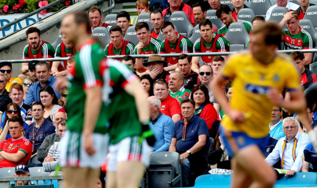 Lee Keegan looks on