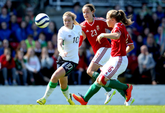 Saoirse Noonan with Hanna Nemeth