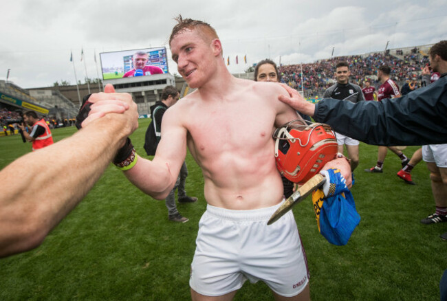 Conor Whelan celebrates
