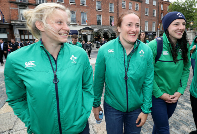 Claire Molloy, Ailis Egan and Paula Fitzpatrick