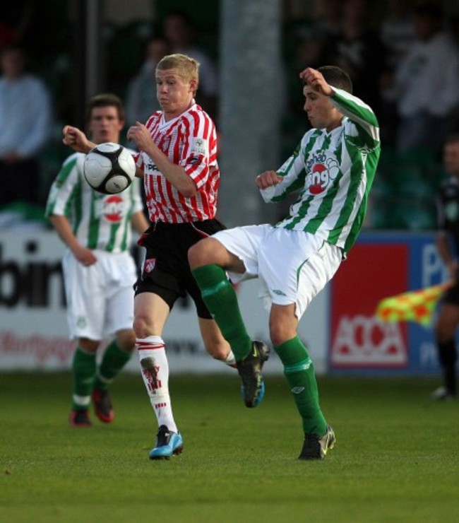 James McClean with Dave Webster