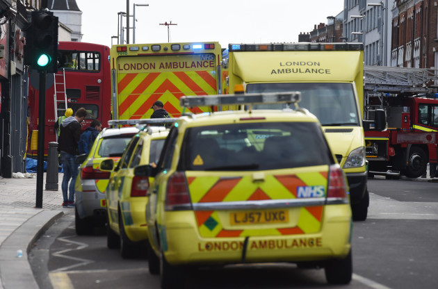 Bus crash in SW London