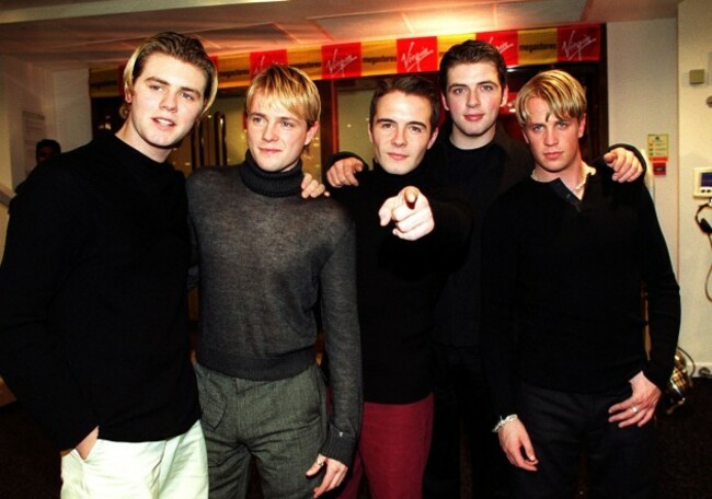 Westlife/Group pose