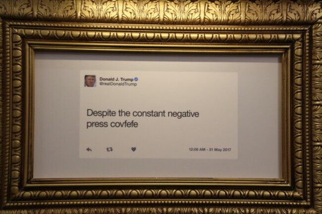 The Donald J. Trump Presidential Twitter Library