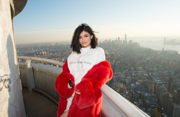 Kylie Jenner and Tyga visit the Empire State Building on Valentine's Day