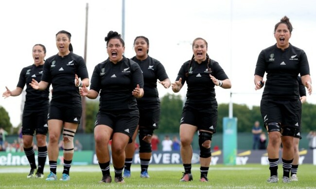 New Zealand perform the haka