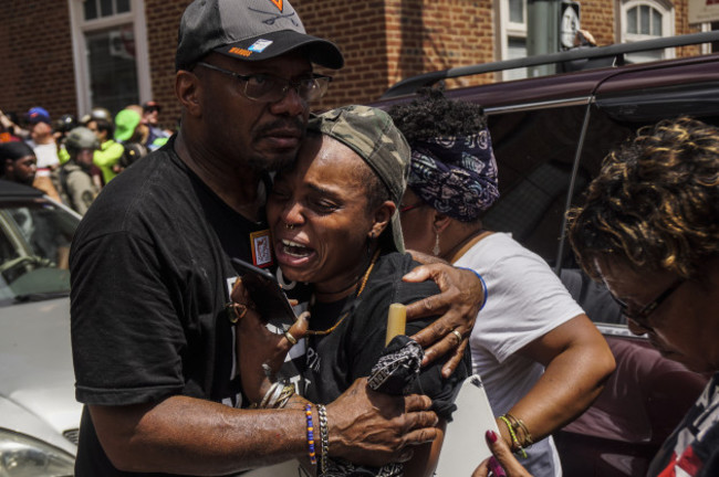 Car Hits Protesters in Charlottesville, Virginia