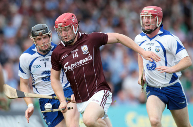 Kevin Moran and John Mullane with Joe Canning