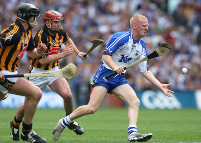 Jackie Tyrrell and Eoin Larkin put John Mullane