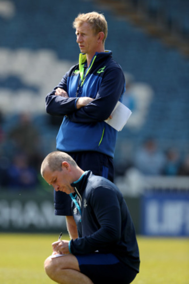 Leo Cullen and Stuart Lancaster