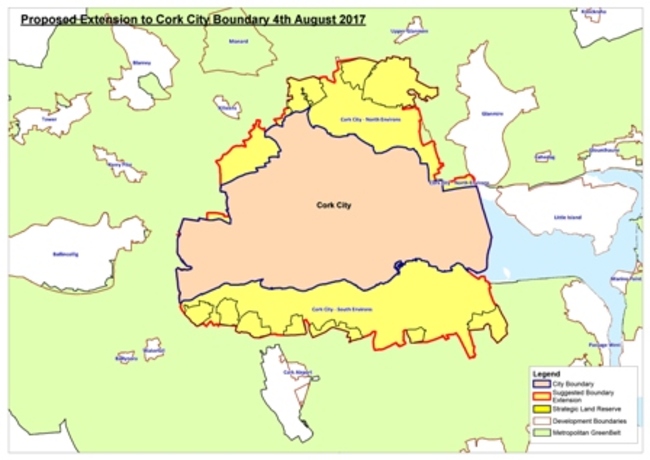 Map 1 - Proposed Extension to City Boundary - 04 August 2017 web