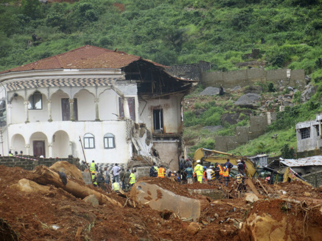 Sierra Leone Mudslides