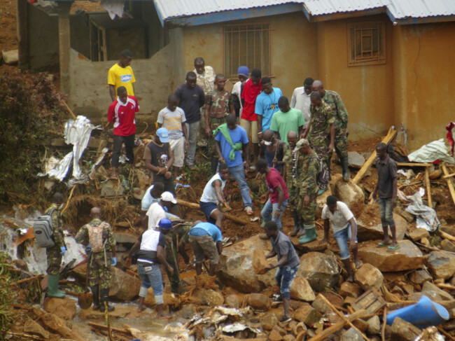 Sierra Leone Mudslides