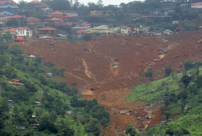 Sierra Leone Mudslides