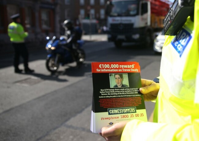 Trevor Deely missing