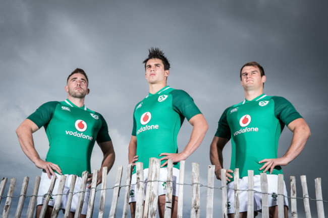 Jack Conan, Joey Carbery and Rhys Ruddock