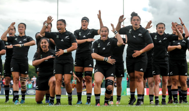 New Zealand perform the Haka