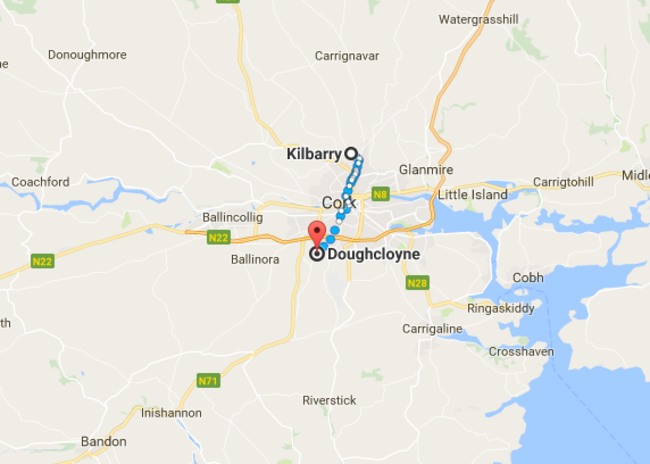 cork google map 1