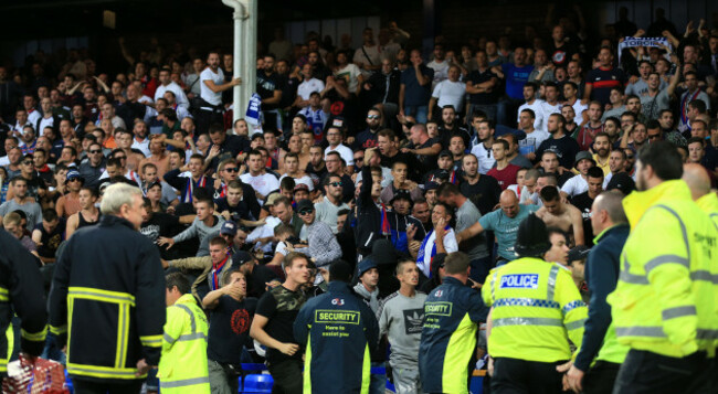 Everton v Hajduk Split - UEFA Europa League Play-Off - First Leg - Goodison Park