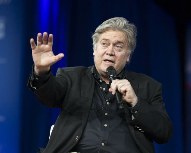 Strategist Steve Bannon Leaves White House Staff