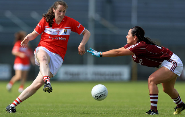 Aine O'Sullivan with Fabienne Cooney