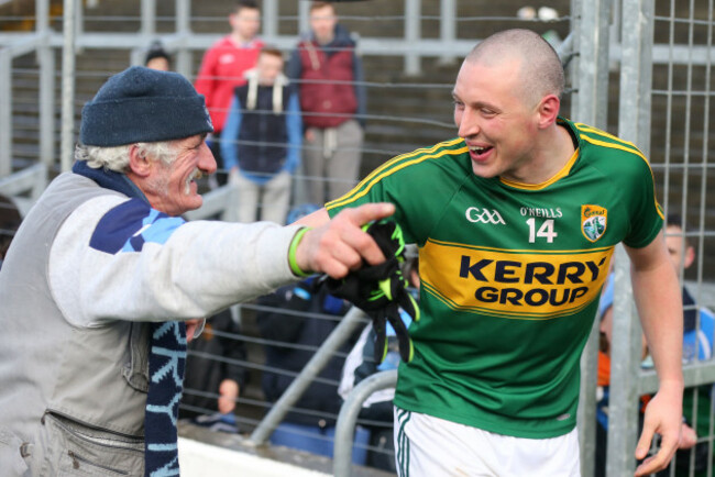 Kieran Donaghy with Gerry Gowran