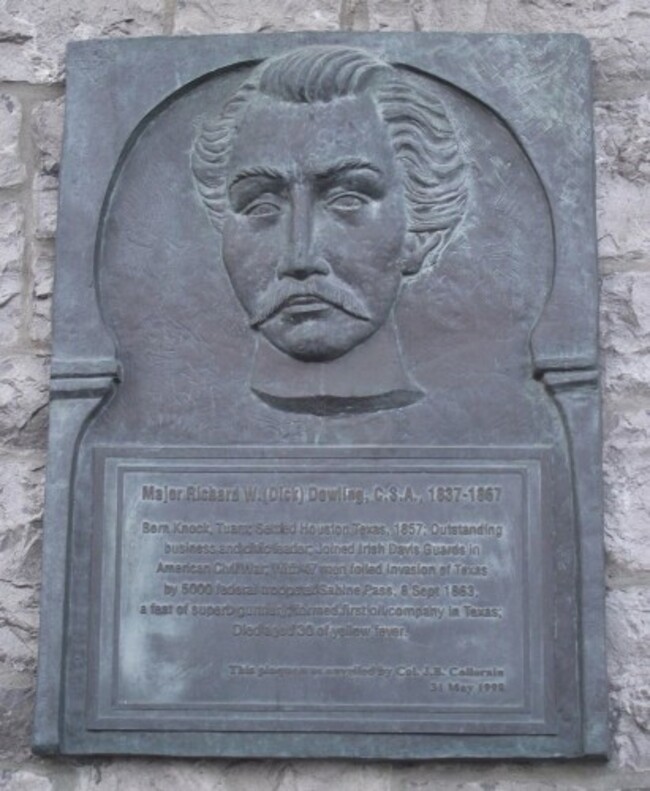 Dick_Dowling_Plaque_Tuam