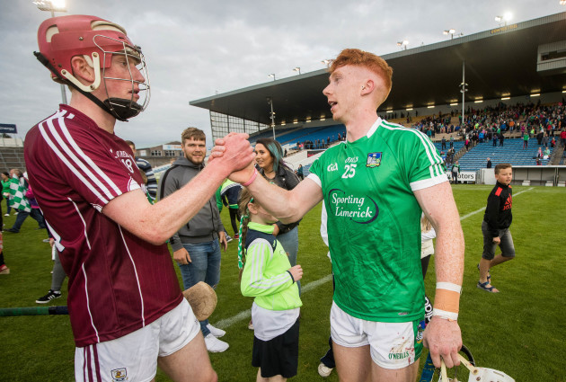 Cian Lynch with Geared Loughnane after the game