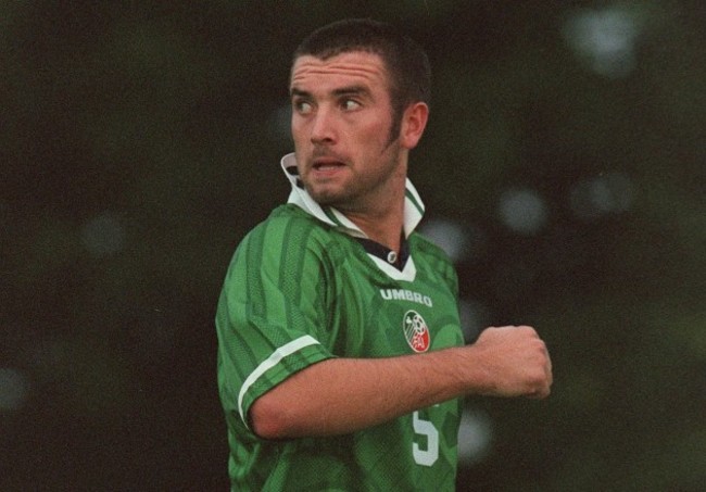 Derek Coughlan Republic of Ireland Under 21 4/9/1998