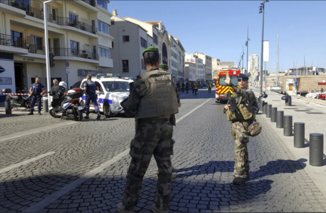 France Vehicle Hits Bus Stop