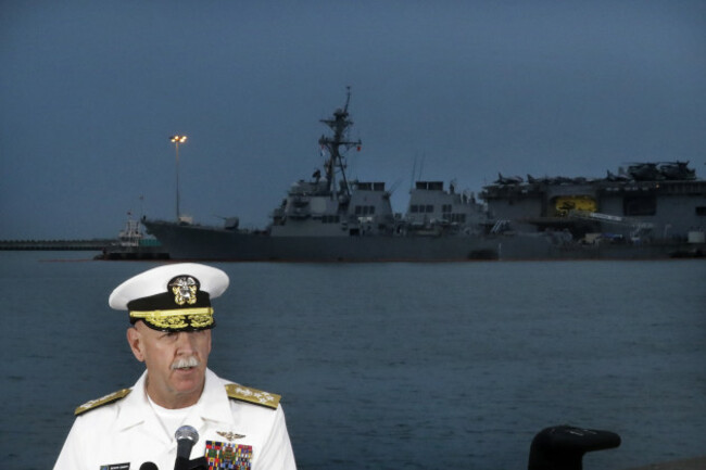 Singapore US Navy Ship Collision