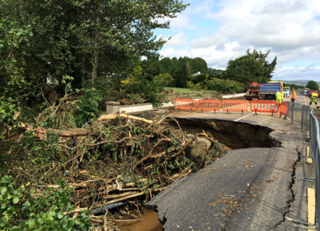 North of Ireland storms