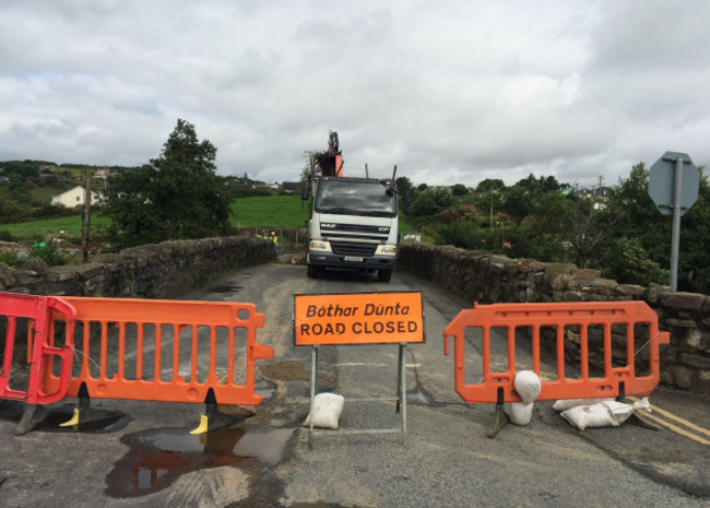 North of Ireland storms