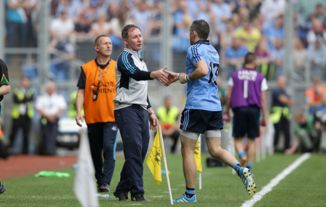 Jim Gavin with Alan Brogan