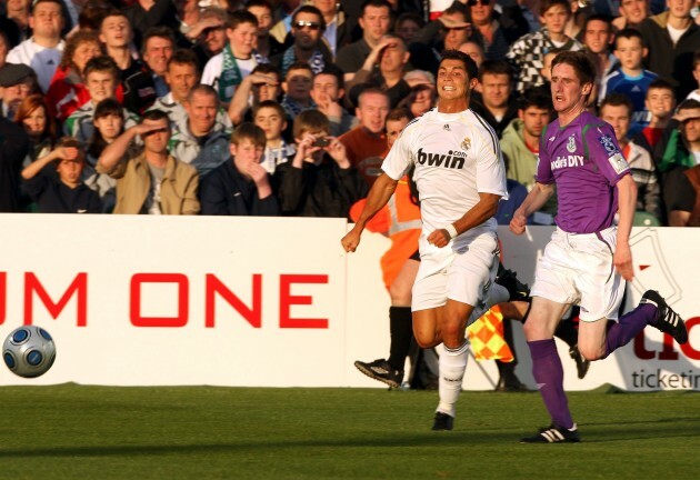 Ian Bermingham and Cristiano Ronaldo