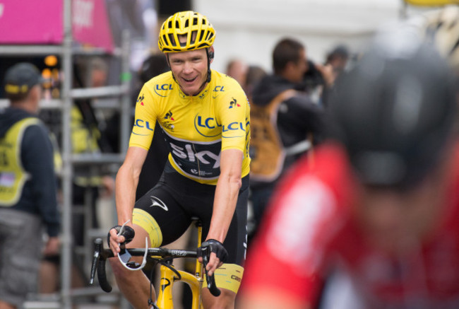 Christopher Froome Wins Tour De France - Paris