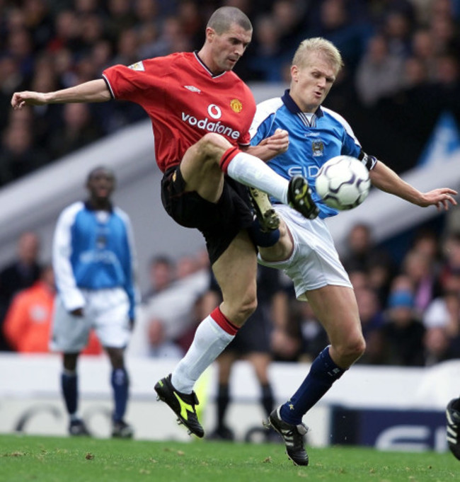 Man City v Man Utd Keane