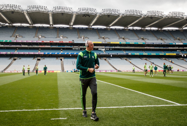 Kieran Donaghy before the game