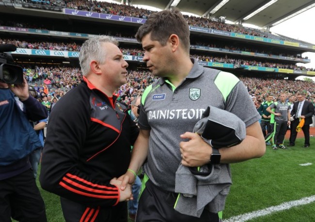 Stephen Rochford and Eamonn Fitzmaurice