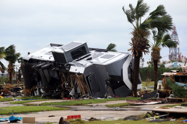 Hurricane Harvey Hits Texas