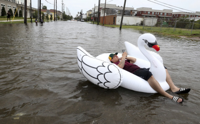 Harvey drenches Galveston