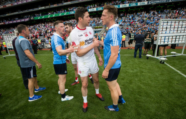 Paul Flynn with Sean Cavanagh