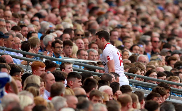 Sean Cavanagh replaced during the second half