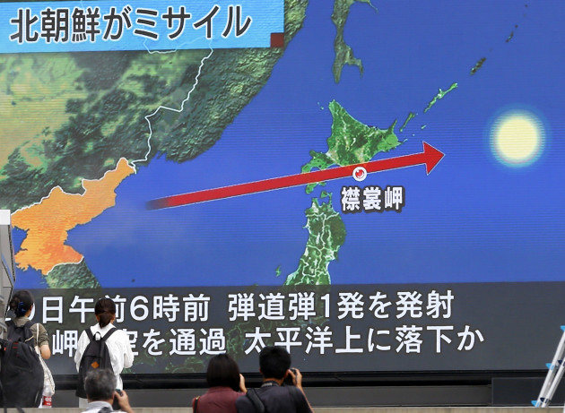 Japan North Korea Missile