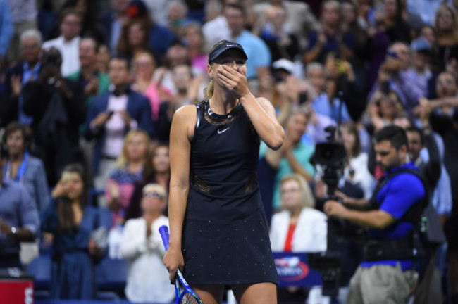 Maria Sharapova Grand Slam Return At US Open - NYC