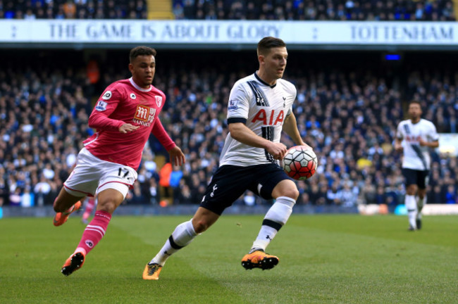 Tottenham Hotspur v AFC Bournemouth - Barclays Premier League - White Hart Lane