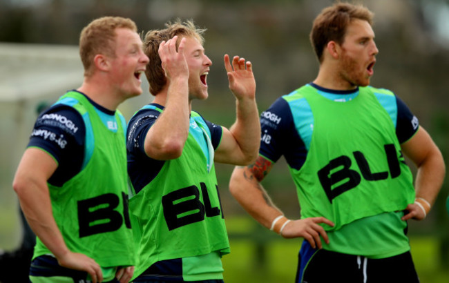 Conor McKeon, Kieran Marmion and Jake Heenan