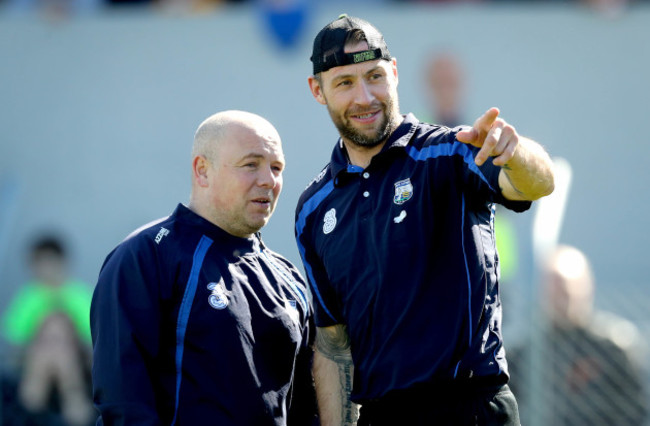 Derek McGrath with Dan Shanahan